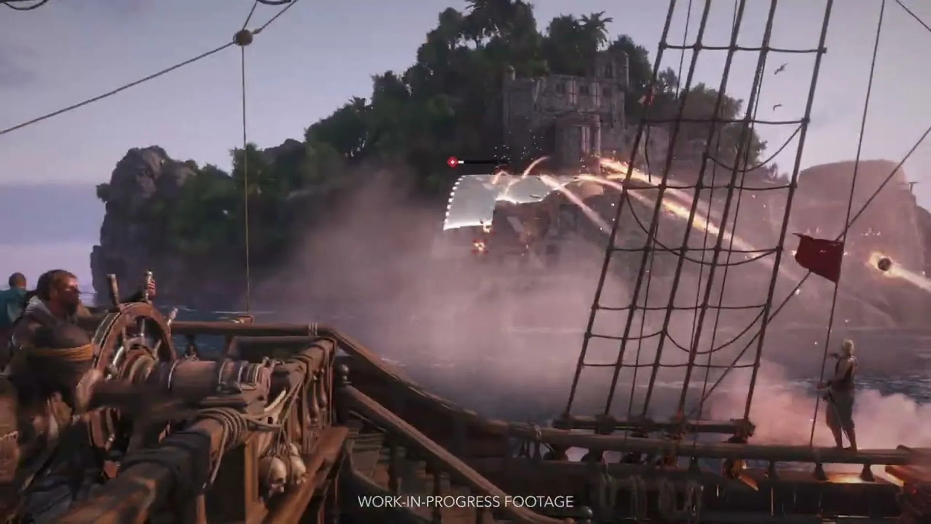 Official Ubisoft Black Flag Resynced fort-capture gameplay thumbnail.